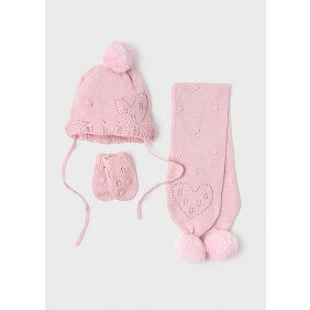 Бебешки шапка, шал и ръкавици MAYORAL gmayo_9543-25_A40-20
