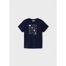 Тениска за момче с лого MAYORAL bmayo_170-21_D10-20