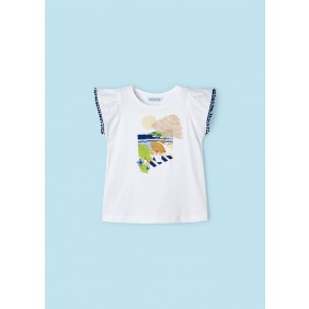 Ефектна детска тениска MAYORAL gmayo_3096-79-20