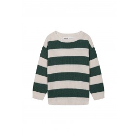 Детски памучен пуловер green4-20