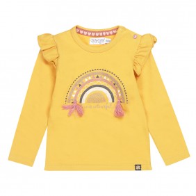 Бебешка блузка в жълто love_44356_A33-20