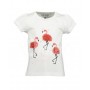 Тениска за момиче Фламинго