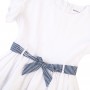 Бяла детска рокля 3