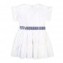 Бяла детска рокля 2
