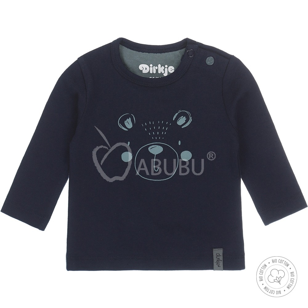 Bluza bebelus din bumbac organic pentru baietel