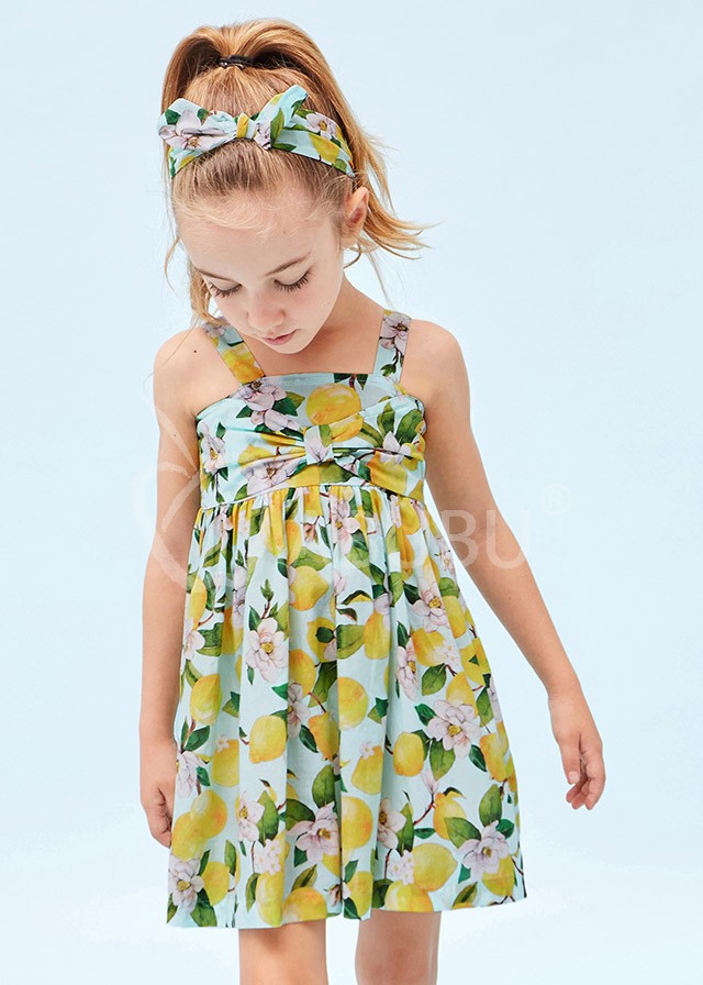 Rochie mayoral cu bentita