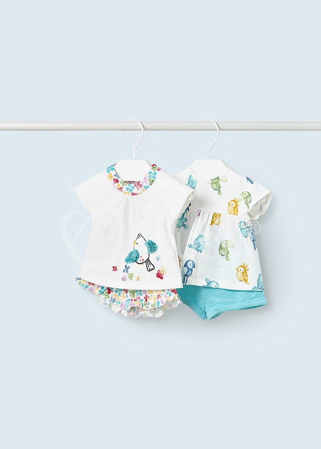 Set haine bebelusi 4 piese (fetite)