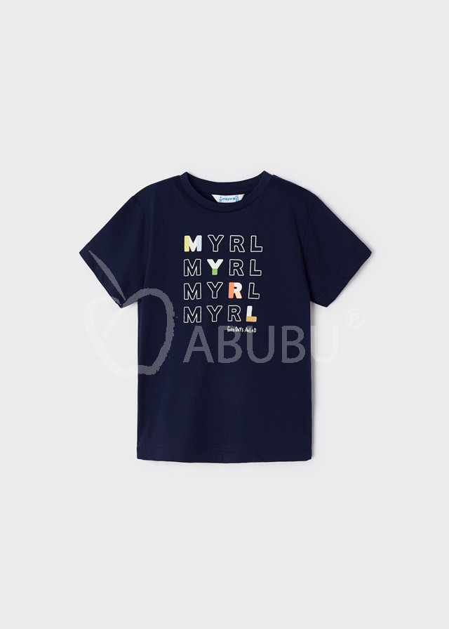 Tricou cu logo pentru baiat mayoral