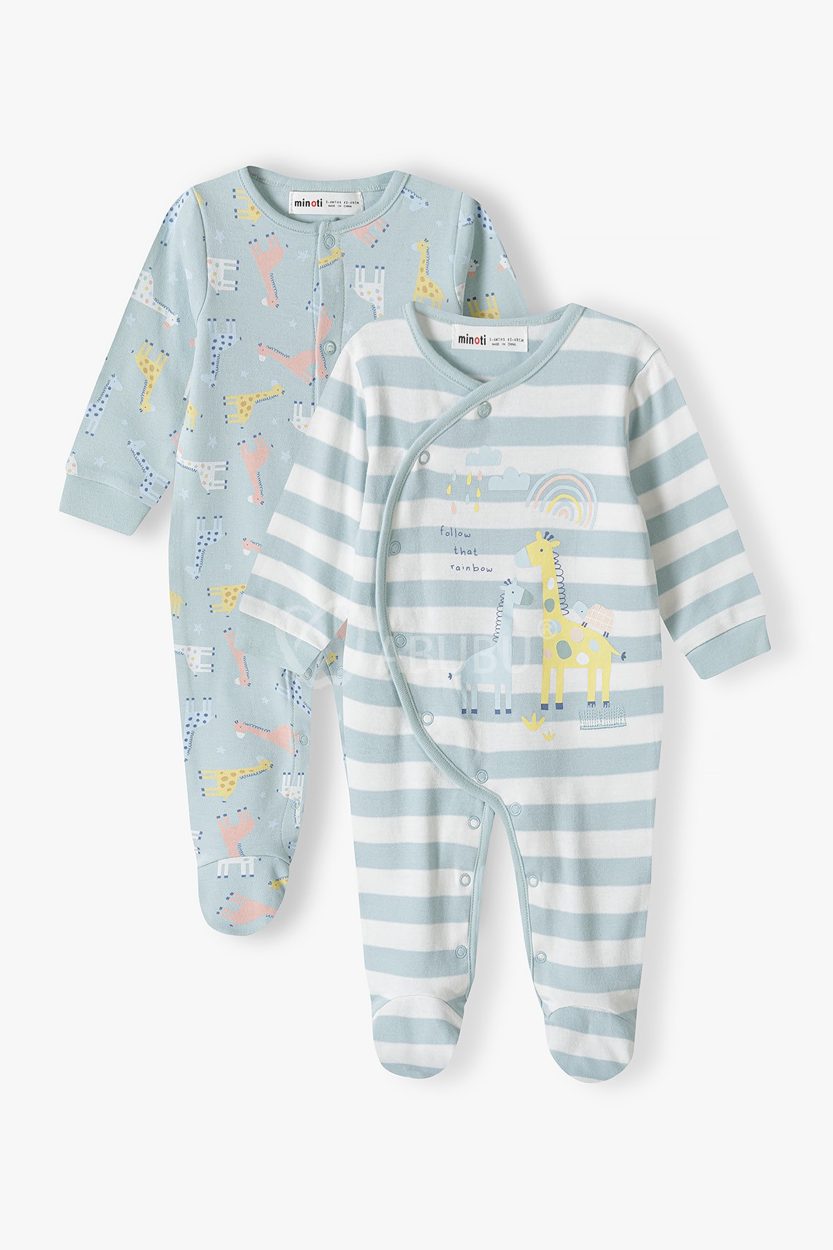 Set de 2 salopete bebe