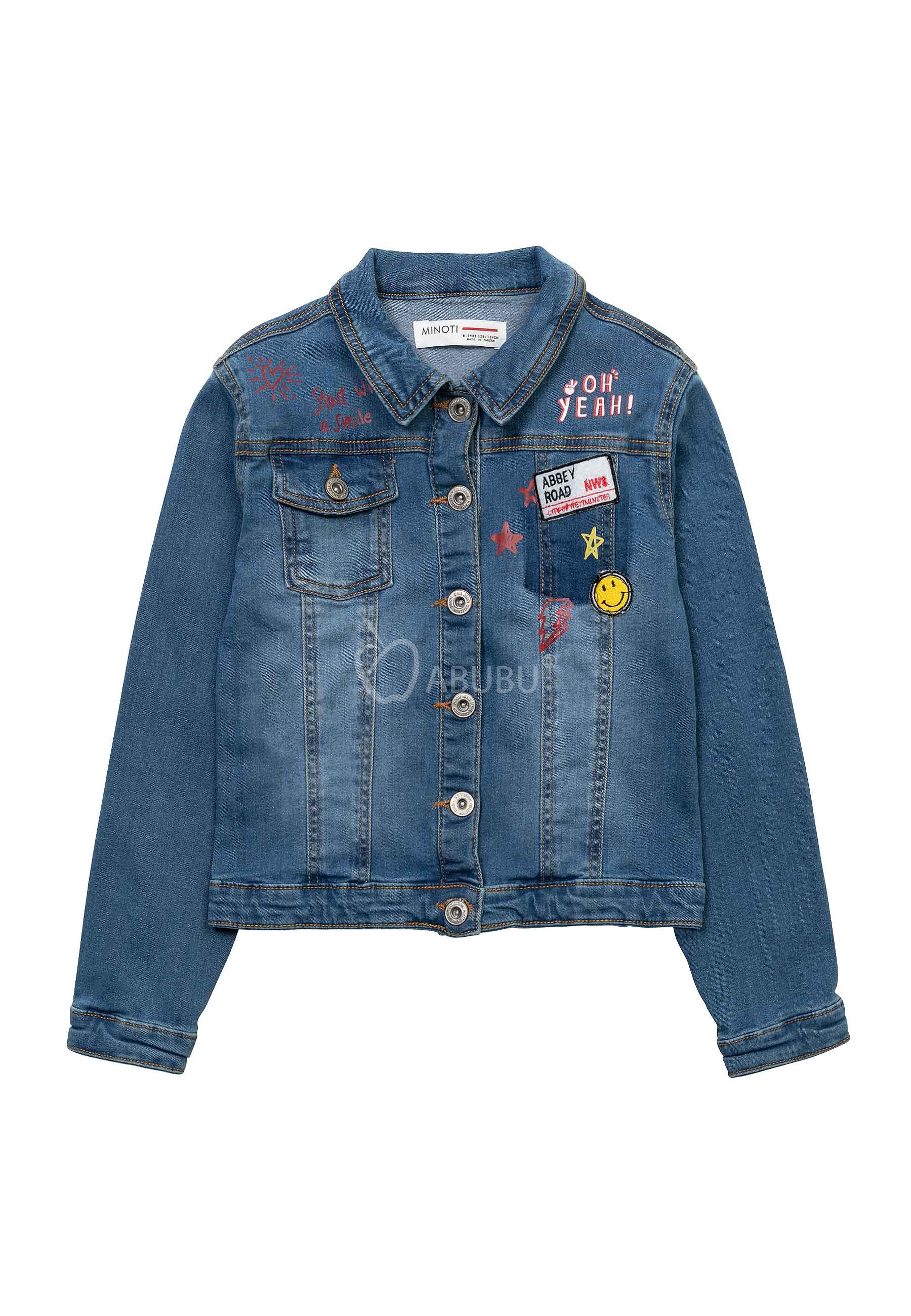 Geaca din denim pentru fata