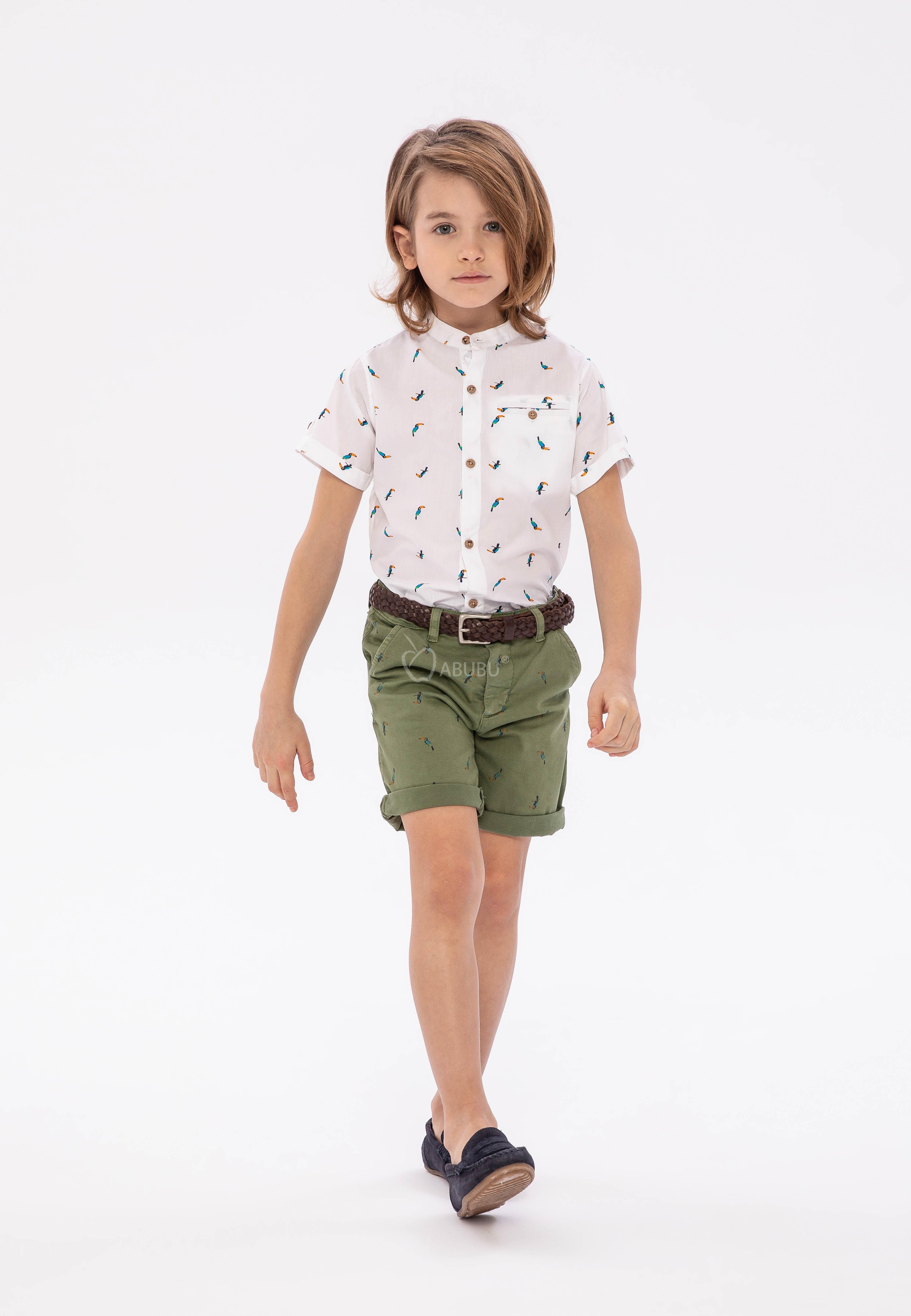 Pantaloni scurti chino pentru baiat