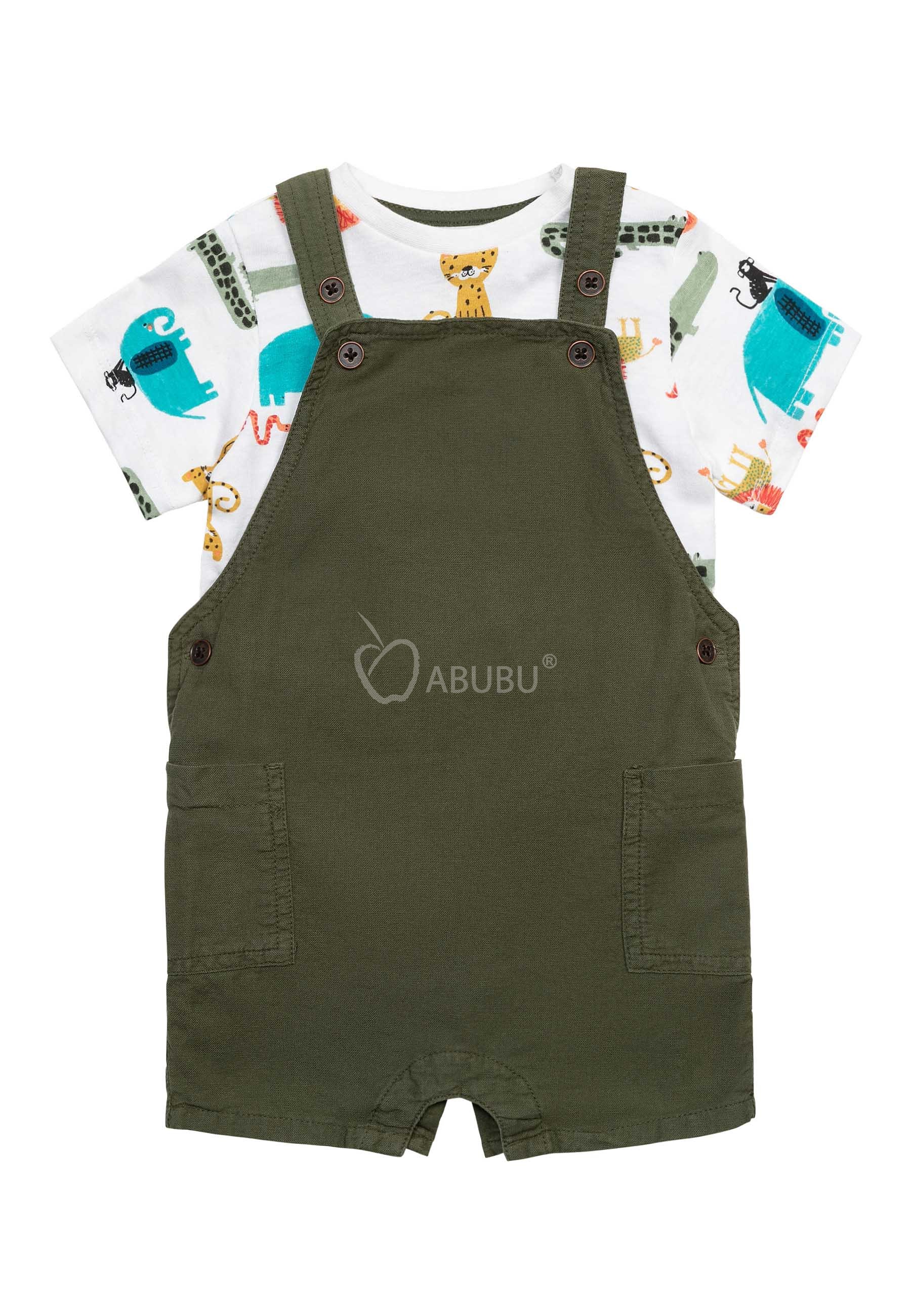 Salopeta de vara cu tricou