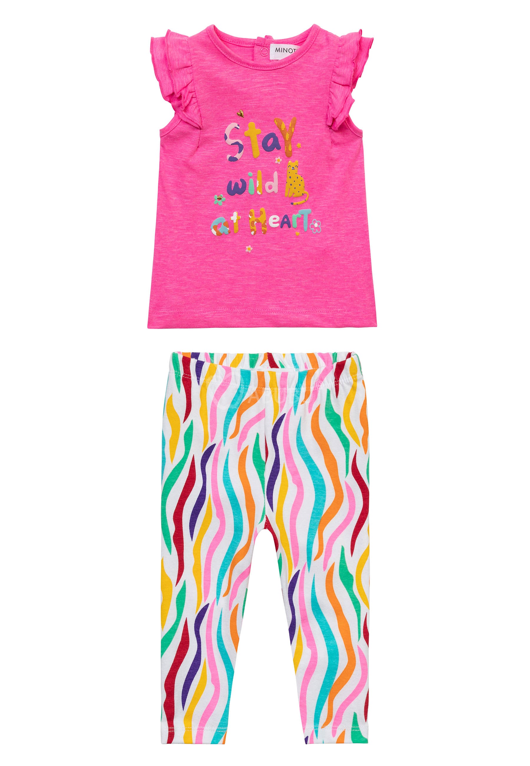 Set haine cu desene colorate pentru bebelusi