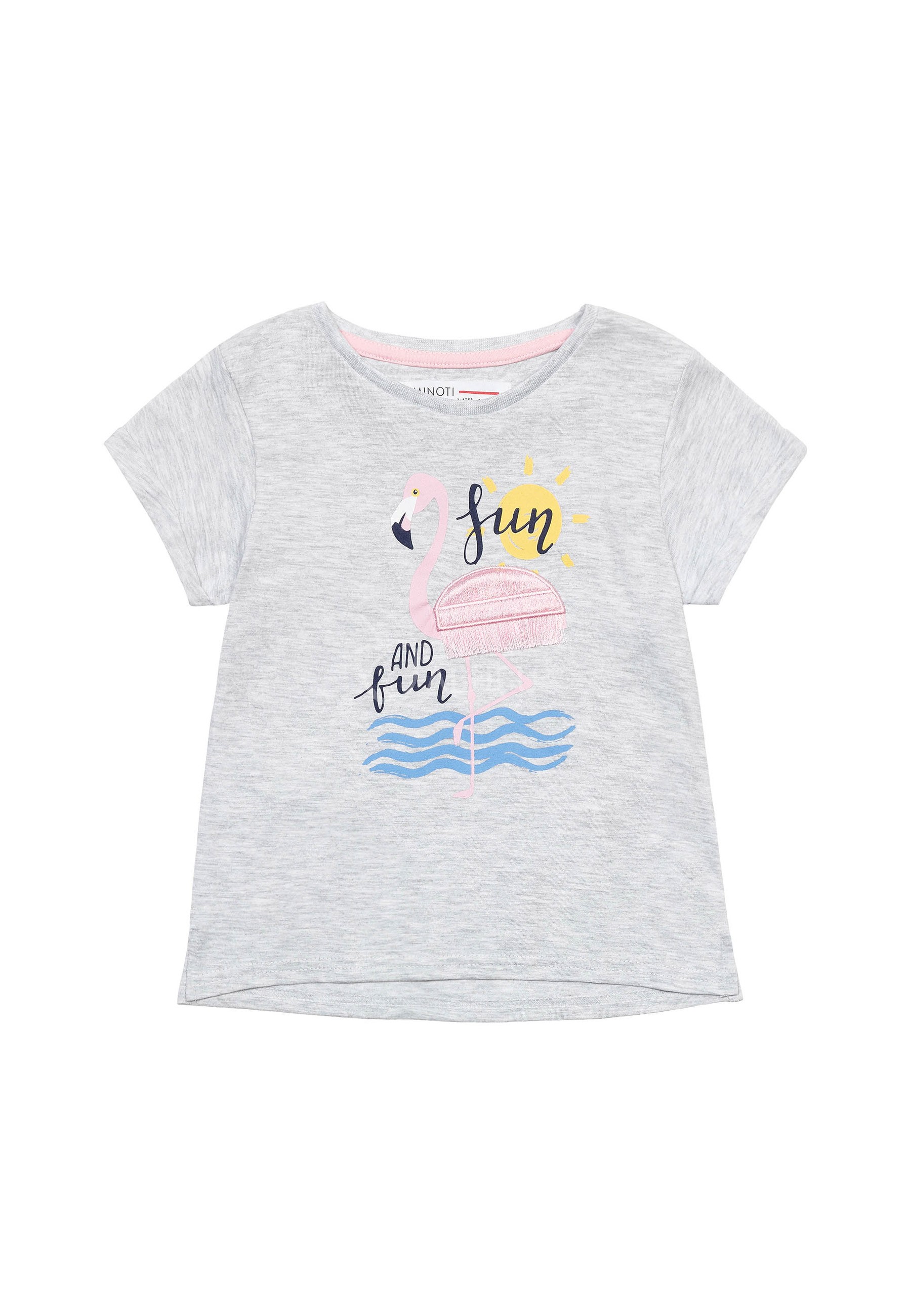 Tricou gri pentru fata